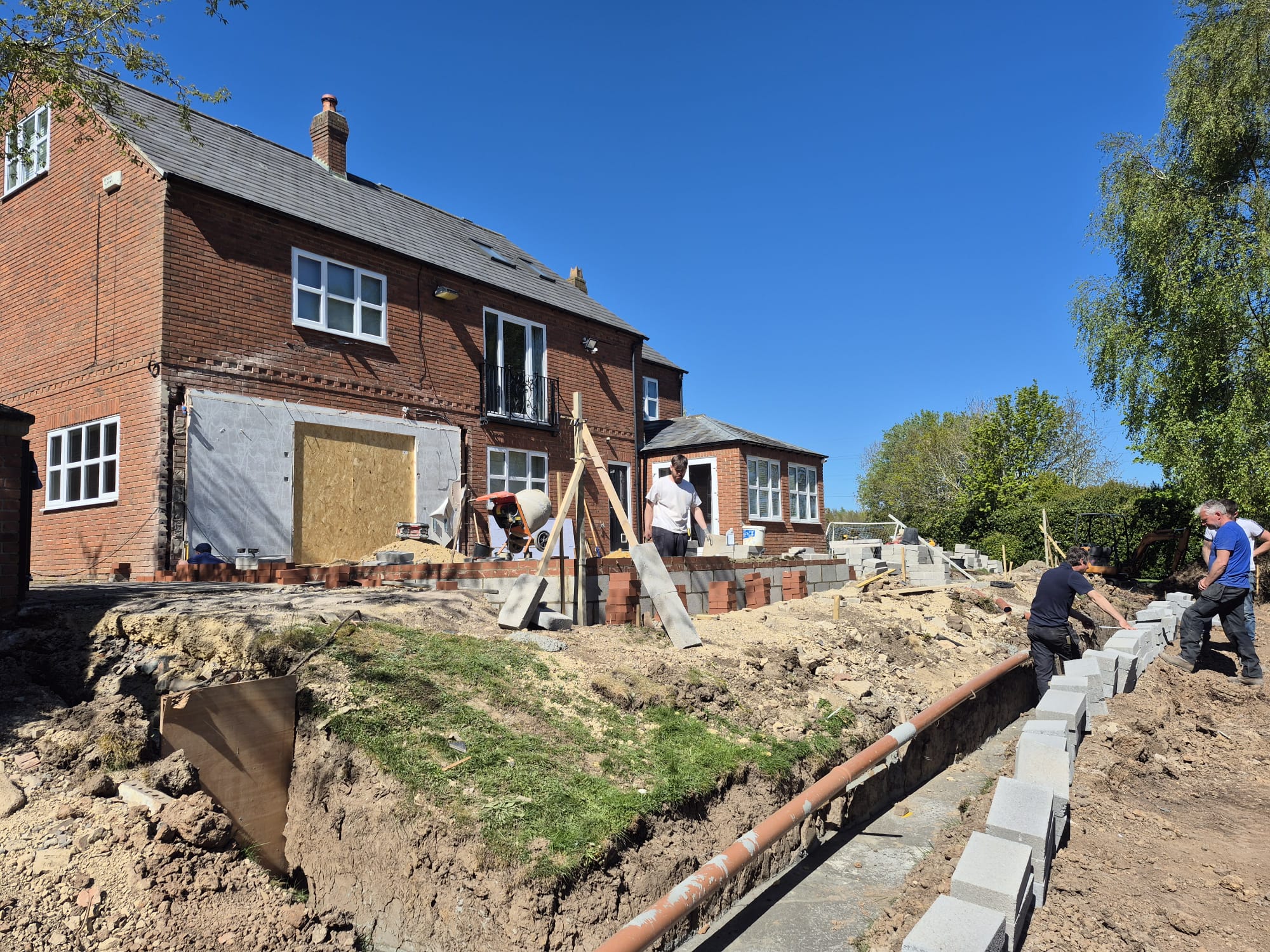 Yarm Area L-Shape Extension site photo 1